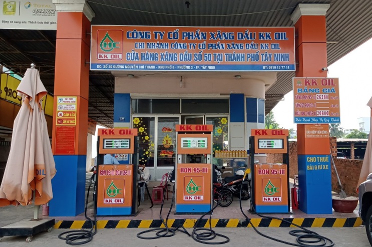 Tây Ninh Bán xăng dỏm, Công ty KK Oil bị phạt 330 triệu đồng 