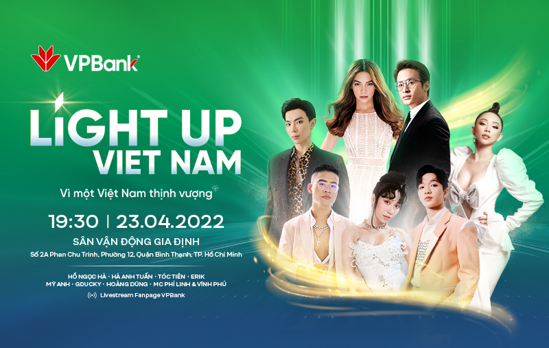 VPBank “Thắp sáng Việt Nam” với siêu đại nhạc hội hội tụ dàn sao khủng