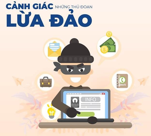 TP.HCM Cảnh báo một số phương thức, thủ đoạn lừa đảo chiếm đoạt tài sản trên không gian mạng