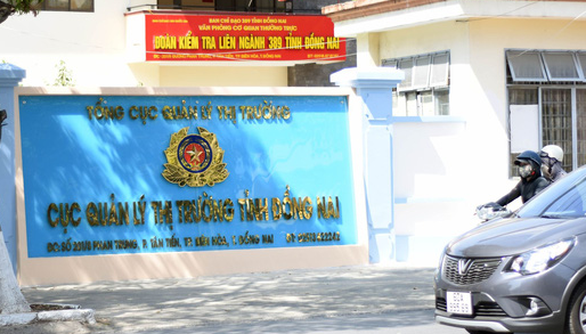 Kỷ luật 2 Cục phó và 6 cán bộ Cục Quản lý thị trường Đồng Nai