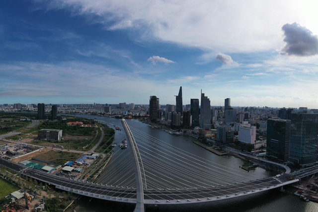 Cầu Thủ Thiêm 2 có thể đưa vào khai thác vào dịp 304