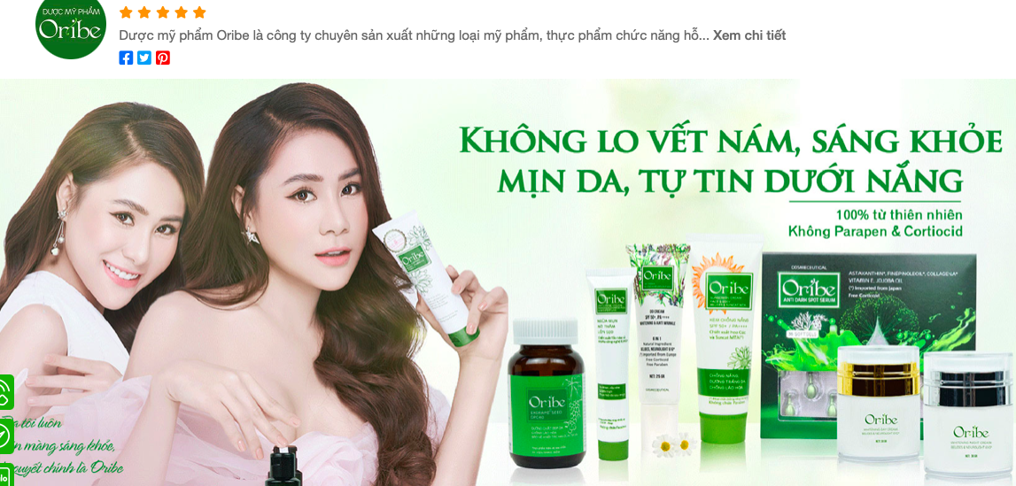 Dược mỹ phẩm Oribe bị xử phạt vì sản phẩm không an toàn cho người sử dụng
