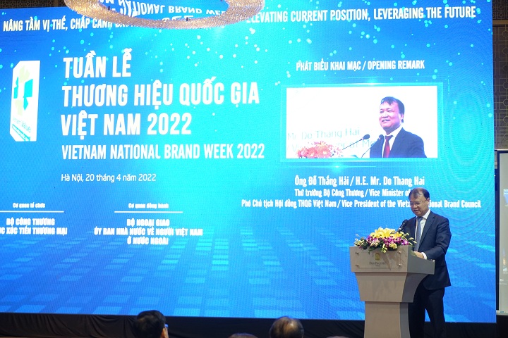 Thứ trưởng Đỗ Thắng Hải Mong doanh nghiệp Việt thấy được giá trị thương hiệu Quốc gia qua từng sản phẩm