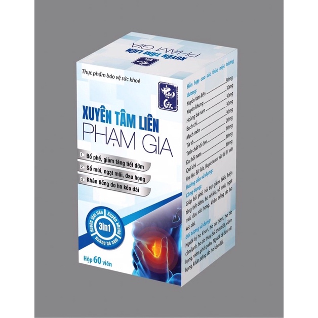 Người tiêu dùng cẩn trọng với sản phẩm Xuyên Tâm Liên Phạm Gia quảng cáo sai sự thật