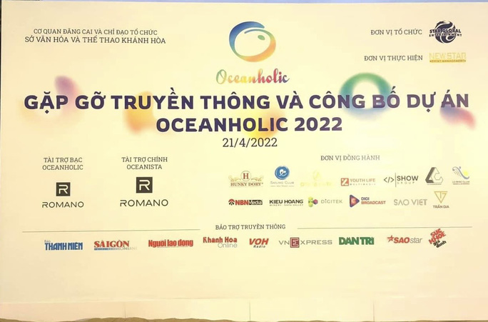 Đơn vị tổ chức Oceanholic 2022 tự ý sử dụng ẩu logo Báo Người Lao Động