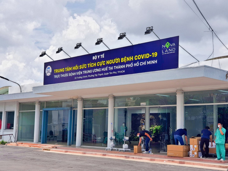 TP.HCM tổ chức lại hệ thống thu dung điều trị COVID-19 