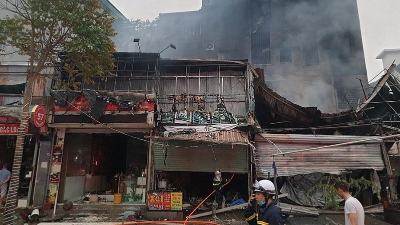 Hà Nội Khuyến cáo phòng, chống cháy nổ với nhà kho, xưởng hàng hóa