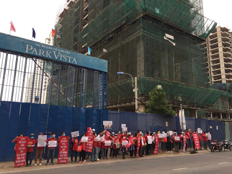Thông tin mới nhất liên quan Vụ cư dân tố cáo chủ đầu tư dự án Park Vista
