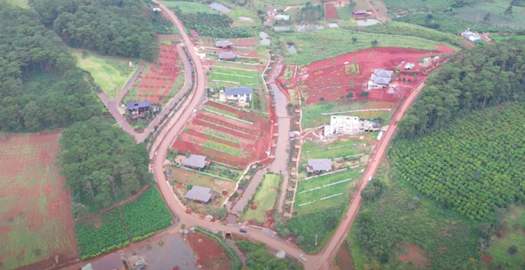 Lâm Đồng Xử lý tình trạng làm xiếc trên đất nông nghiệp để phân lô, bán nền 