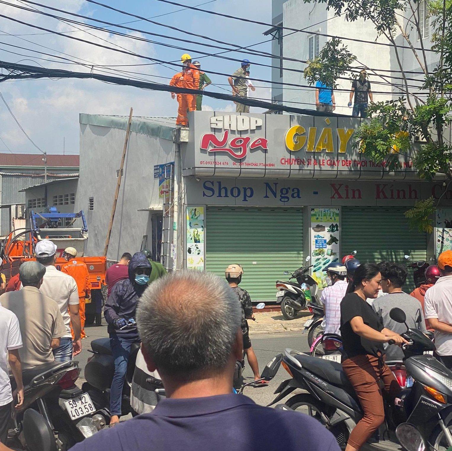 Đi tỉa cây thuê, người đàn ông 60 tuổi bị điện giật tử vong