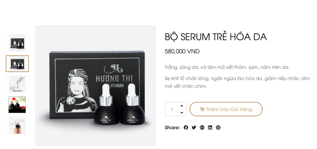 Xử phạt nhà phân phối độc quyền mỹ phẩm Hương Thị