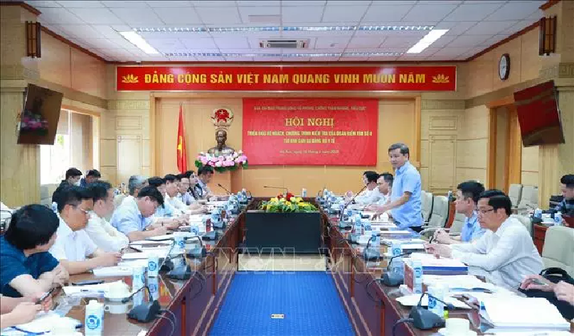 Công bố Quyết định kiểm tra về phòng, chống tham nhũng, tiêu cực tại Bộ Y tế