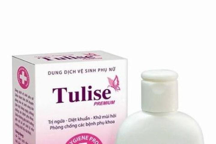 Đình chỉ lưu hành, thu hồi trên toàn quốc dung dịch vệ sinh phụ nữ Tulise 100ml