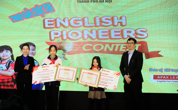 Apax Leaders tài trợ cuộc thi ‘English Pioneers Contest’ 2021 có 400.000 học sinh tham dự
