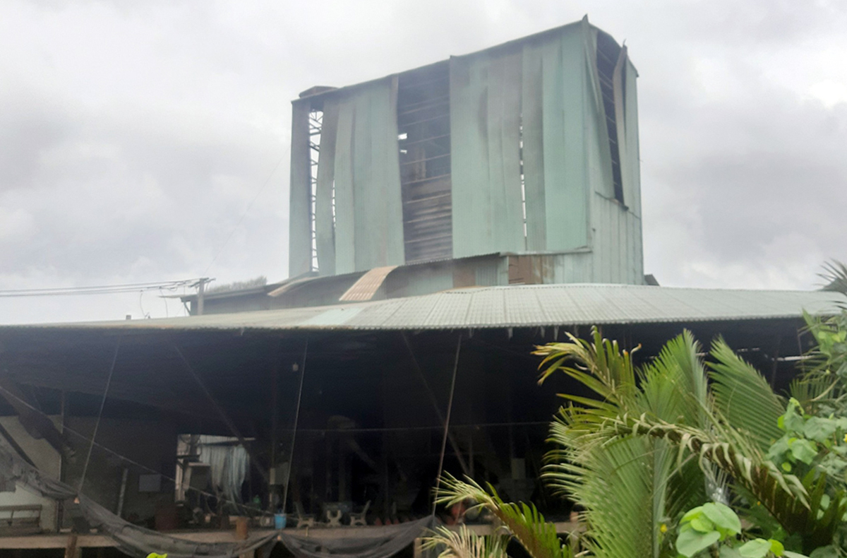 Vĩnh Long Nổ lò sấy lúa khiến 3 người thương vong