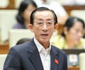 Đại biểu Trần Hoàng Ngân Cần lưu ý đến hai biến số quan trọng là giá xăng dầu và giá lương thực 