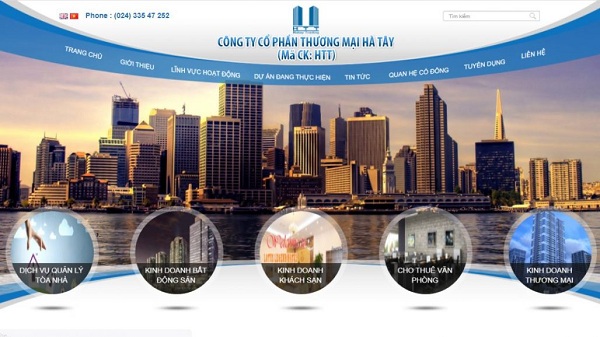 Thương mại Hà Tây (HTT) liên tục bị phạt vì vi phạm công bố thông tin