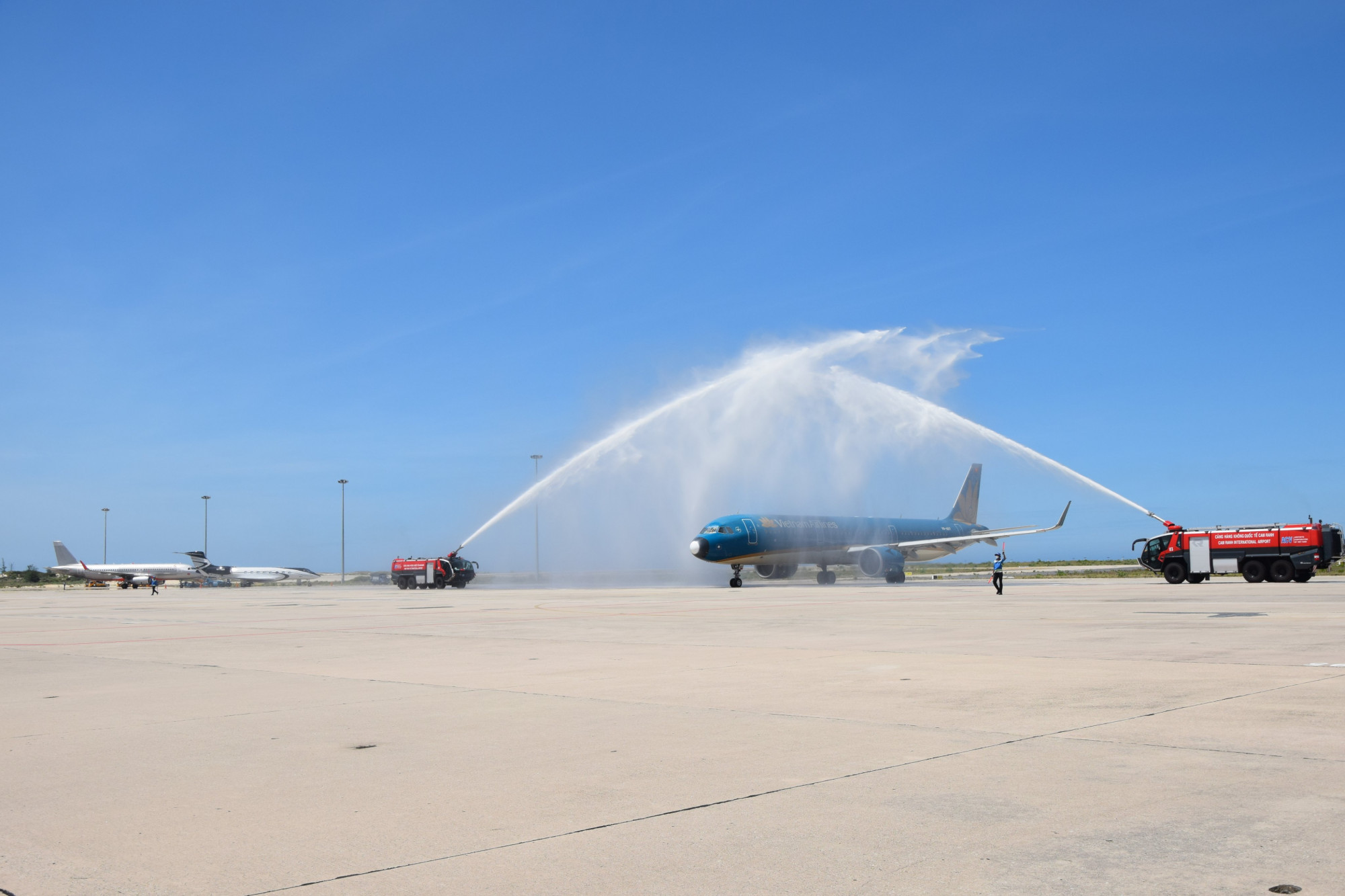 Khánh Hòa mở đường bay mới, đón 160 hành khách Singapore đến du lịch