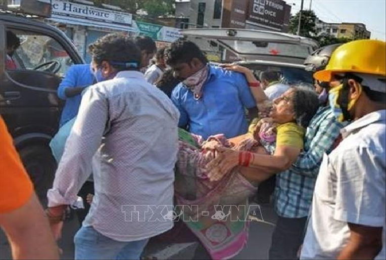 Rò rỉ khí gas tại Ấn Độ, ít nhất 150 người nhập viện