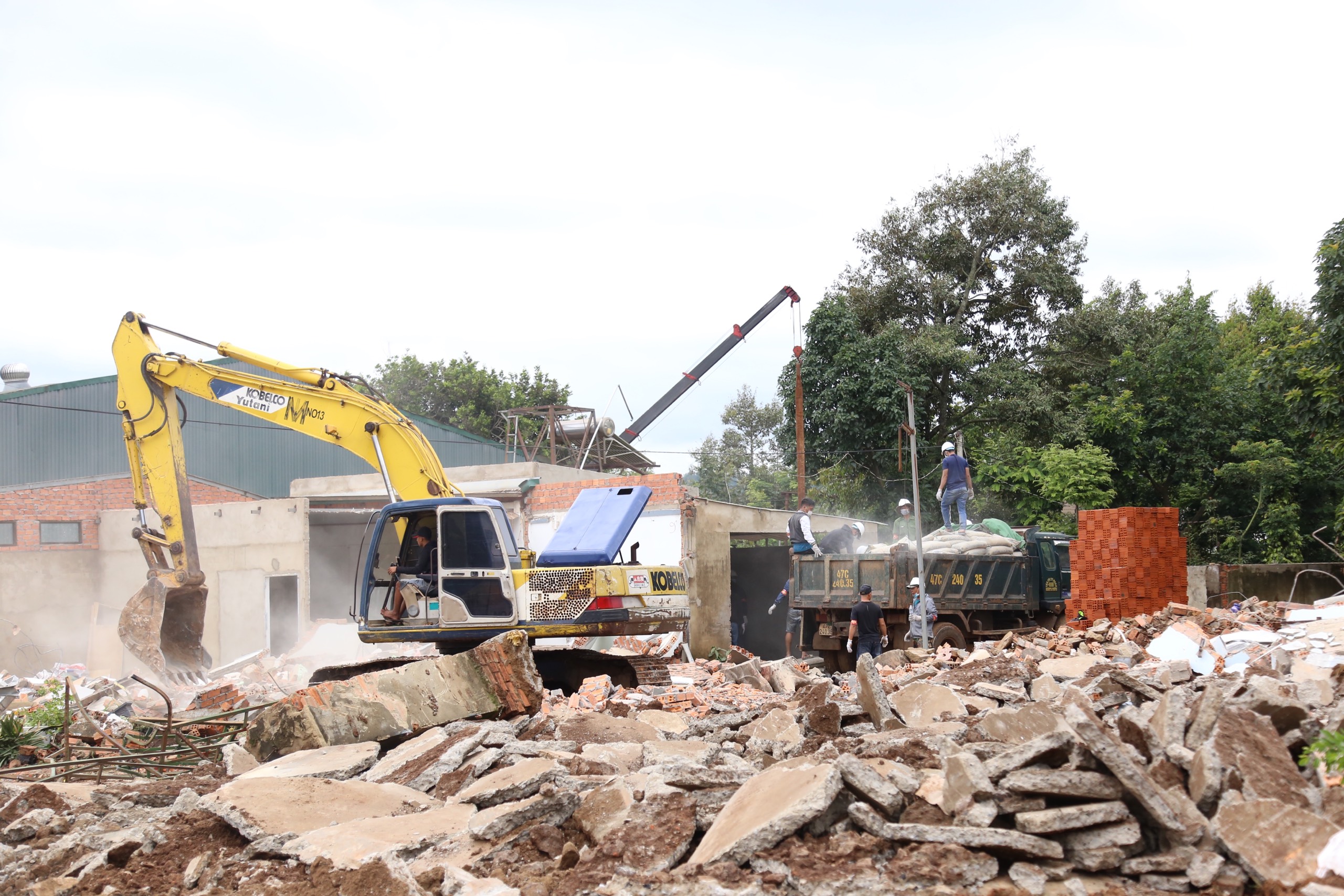 Đắk Lắk Xử lý hàng loạt công trình xây dựng trái phép trên đất nông nghiệp