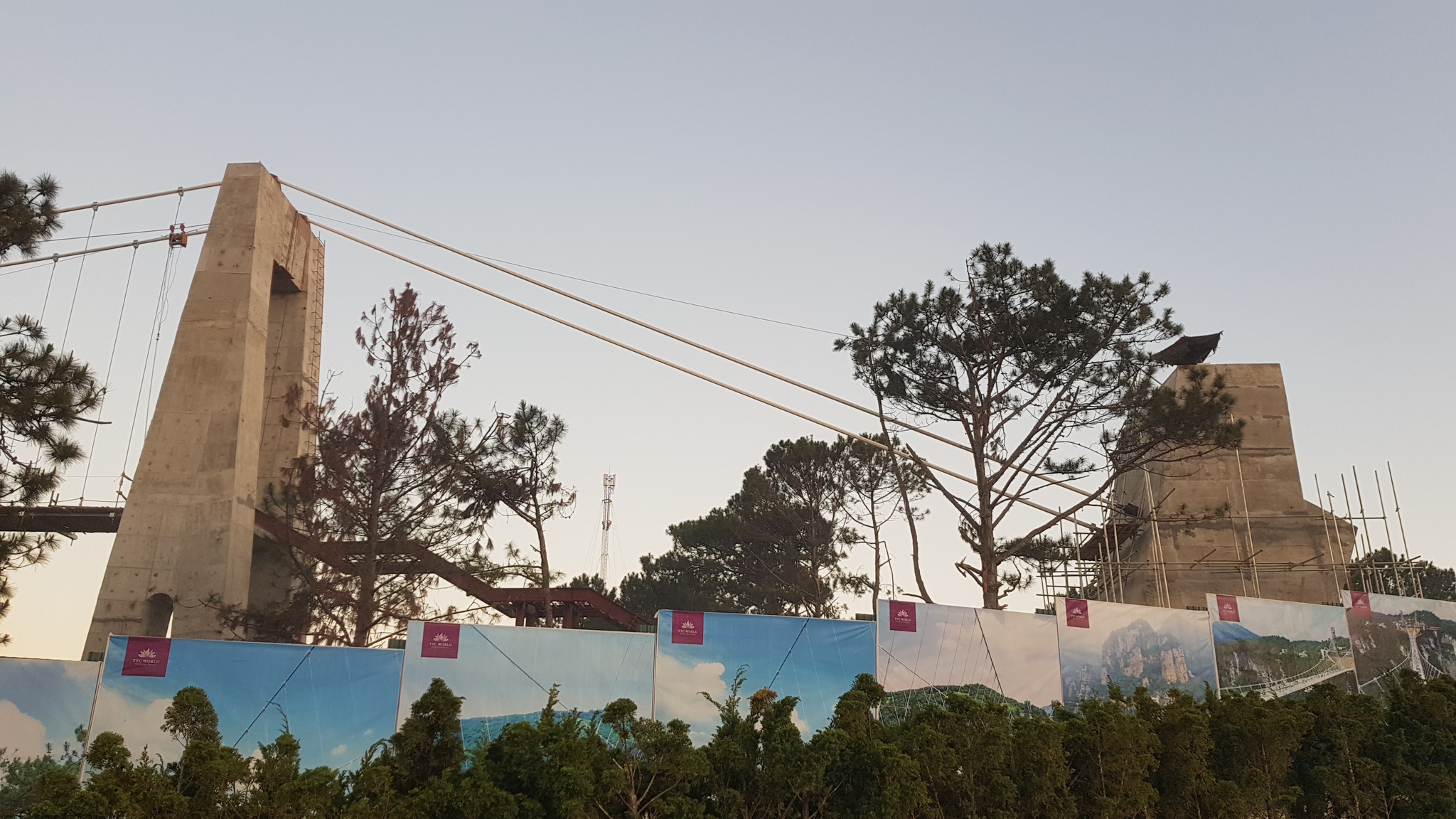 Từ chối cấp phép xây dựng công trình cầu kính treo 7D từng bị xử phạt của Công ty TTC Lâm Đồng