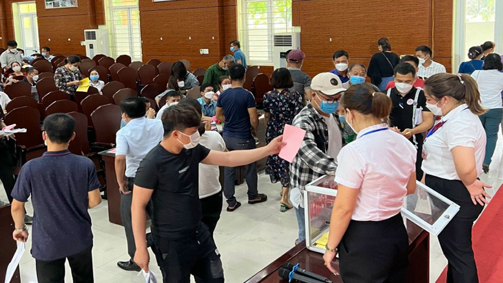 Bắc Giang Đấu giá 41 lô đất ở tại huyện Tân Yên, thu chênh lệch hơn 33,8 tỷ đồng