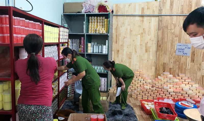 Xử phạt cơ sở sản xuất Kem trộn mẹ chồng Nguyên Đô