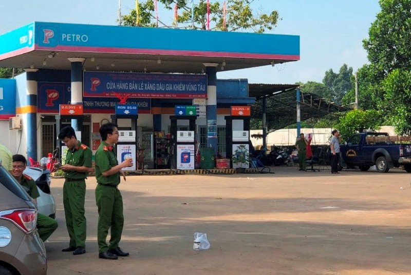 Bà Rịa-Vũng Tàu Bắt quả tang vụ sản xuất xăng giả quy mô lớn