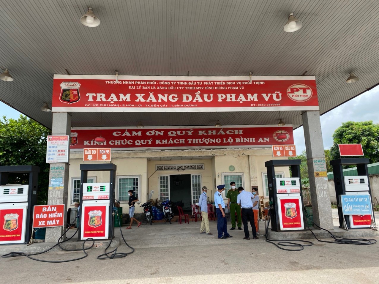 Bán xăng dầu kém chất lượng, Công ty TNHH MTV Bình Dương Phạm Vũ bị phạt gần 860 triệu đồng