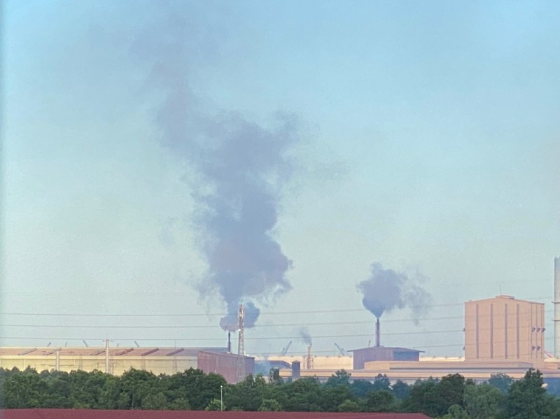 Bà Rịa – Vũng Tàu Nhà máy Thép tấm lá Phú Mỹ có lượng khí thải vượt nhiều lần so với quy chuẩn