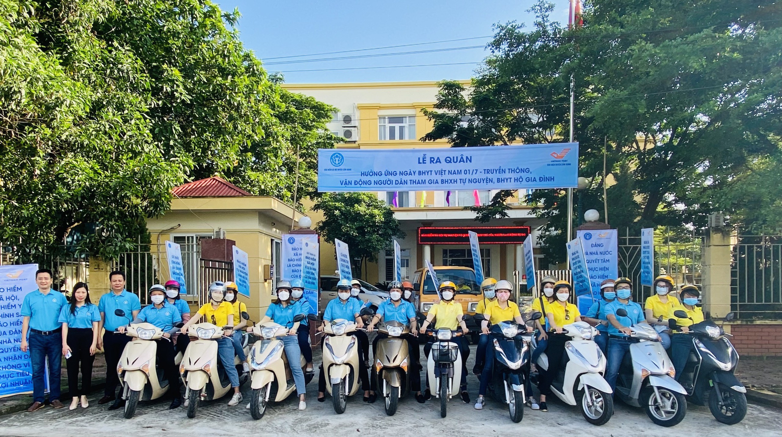 Hải Dương Lễ ra quân tuyên truyền, vận động phát triển người tham gia BHXH tự nguyện, BHYT hộ gia đình