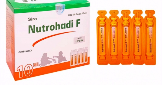 Thu hồi lô Siro uống Siro Nutrohadi F không đạt chất lượng do Công ty CP Dược Hà Tĩnh sản xuất