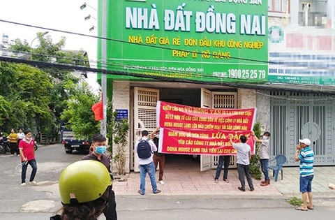 Đồng Nai Loạt lãnh đạo công ty BĐS hầu toà vì vẽ dự án “ma” bán cho khách hàng thu hàng trăm tỷ đồng