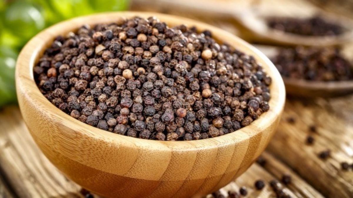 Giá tiêu hôm nay 108 Giảm từ 500 - 1.000 đồngkg