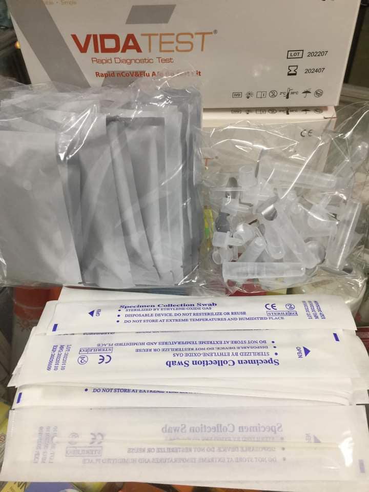 Kit test cúm A Thị trường mạng bán tràn lan, hiệu thuốc khan hiếm