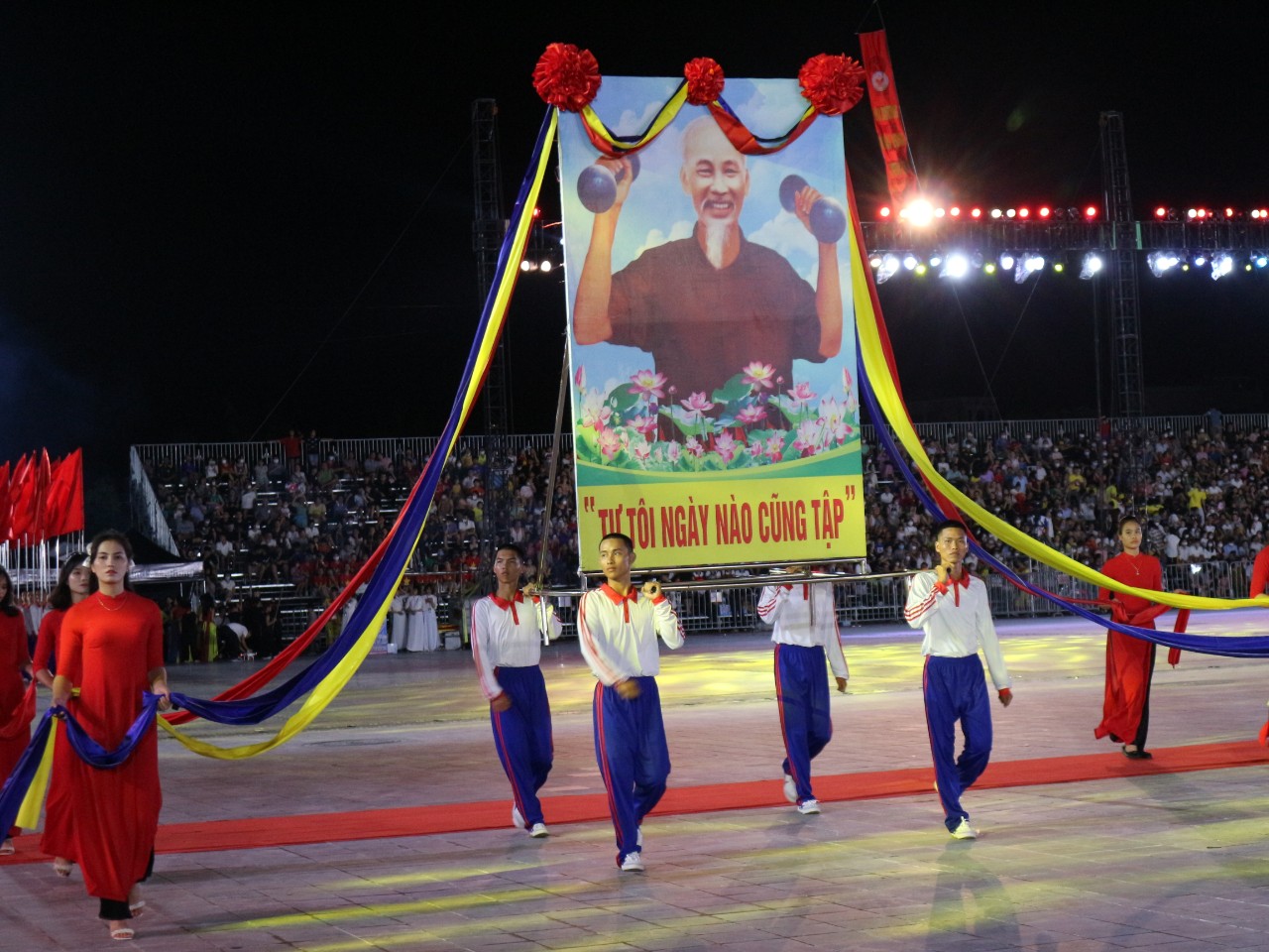 Khai mạc Đại hội TDTT tỉnh Hải Dương lần thứ IX thành công tốt đẹp