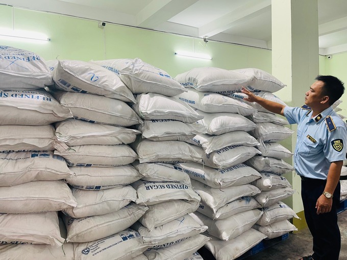 Phú Yên phát hiện, xử lý tạm giữ 79 tấn đường cát do Thái Lan sản xuất