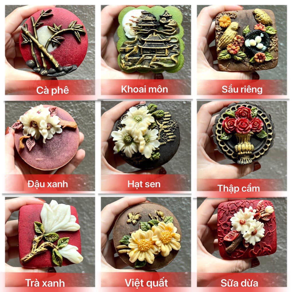 Bánh Trung thu 3D hình thức bắt mắt, giá cao