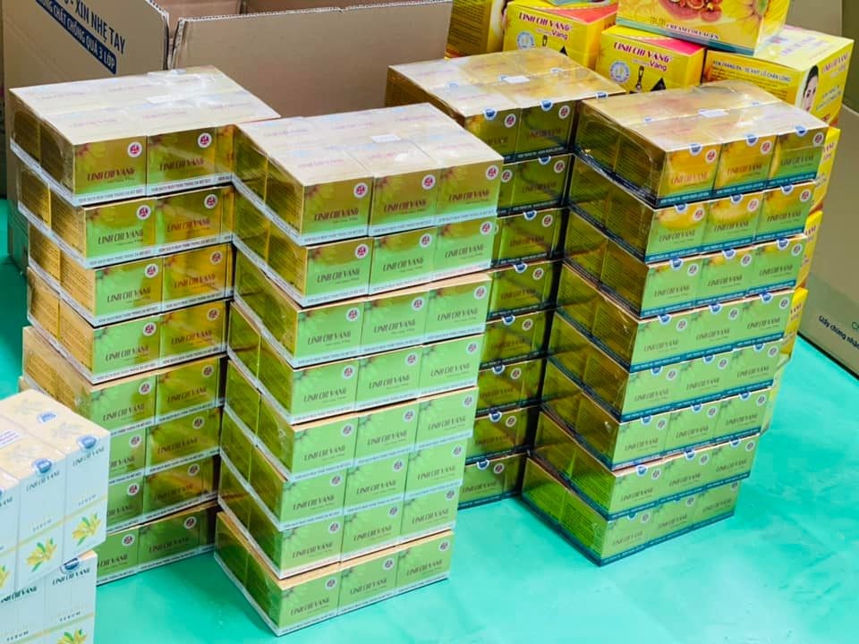 Thu hồi kem chống nắng, bảo vệ da Intensive UV Sunblock Cream Linh Chi Vàng kém chất lượng