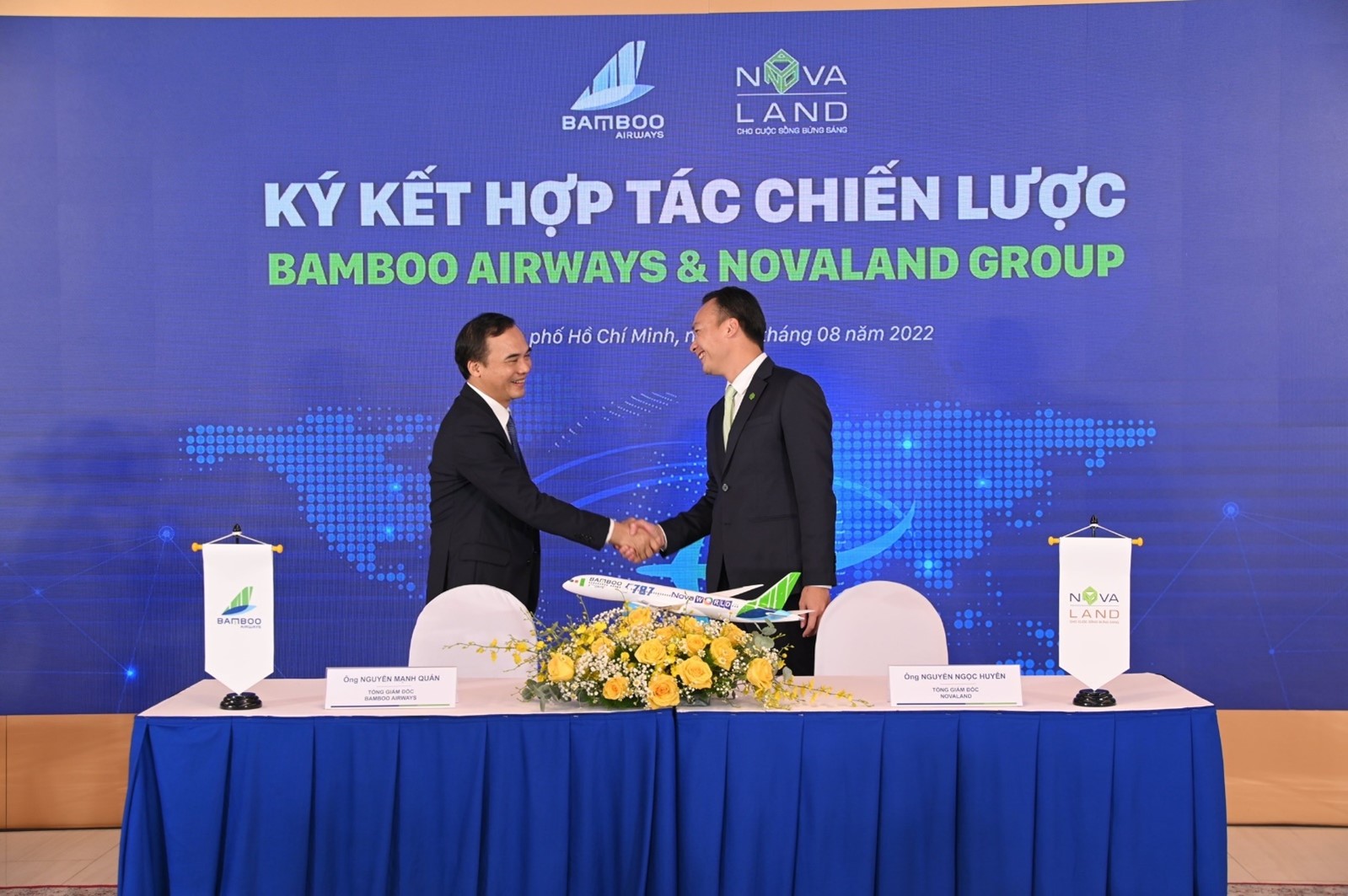 Bamboo Airways và Novaland ký kết hợp tác chiến lược gia tăng thêm tệp giá trị cho khách hàng