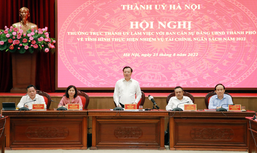 Bí thư Hà Nội Quản lý chặt chẽ không để xảy ra thông thầu, tham nhũng trong đấu giá đất