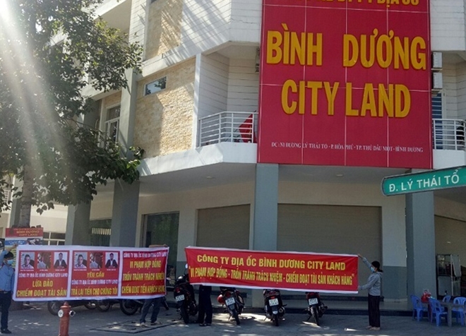 Bình Dương Xét xử sơ thẩm loạt lãnh đạo Công ty Bình Dương CityLand về tội lừa đảo chiếm đoạt tài sản