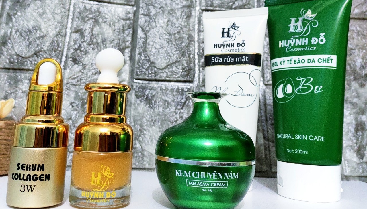 Đình chỉ lưu hành, thu hồi trên toàn quốc lô sản phẩm Kem chuyên nám của Huỳnh Đỗ Cosmetics