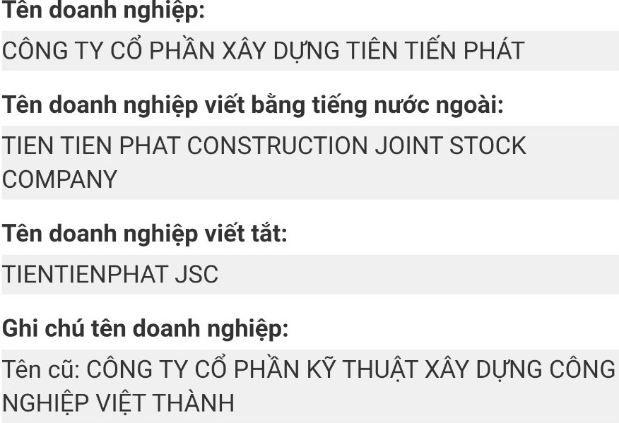Nhà thầu xây dựng liên tục chuyển trụ sở, đổi tên công ty khi đang nợ tiền đơn vị cung cấp vật liệu