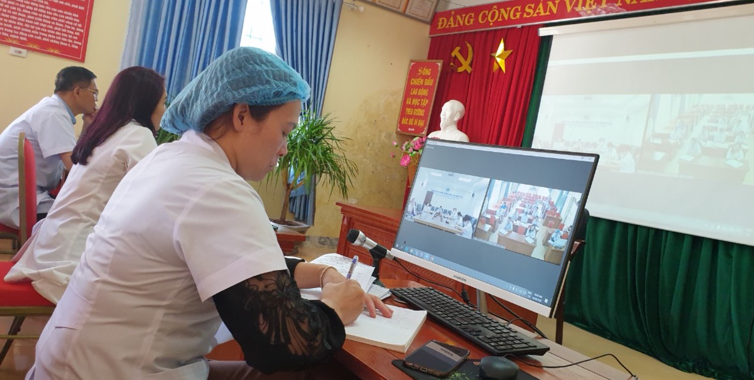 BVĐK huyện Đồng Văn (Hà Giang) Kết nối, thảo luận và hội chuẩn chuyên môn từ xa để điều trị những ca bệnh khó