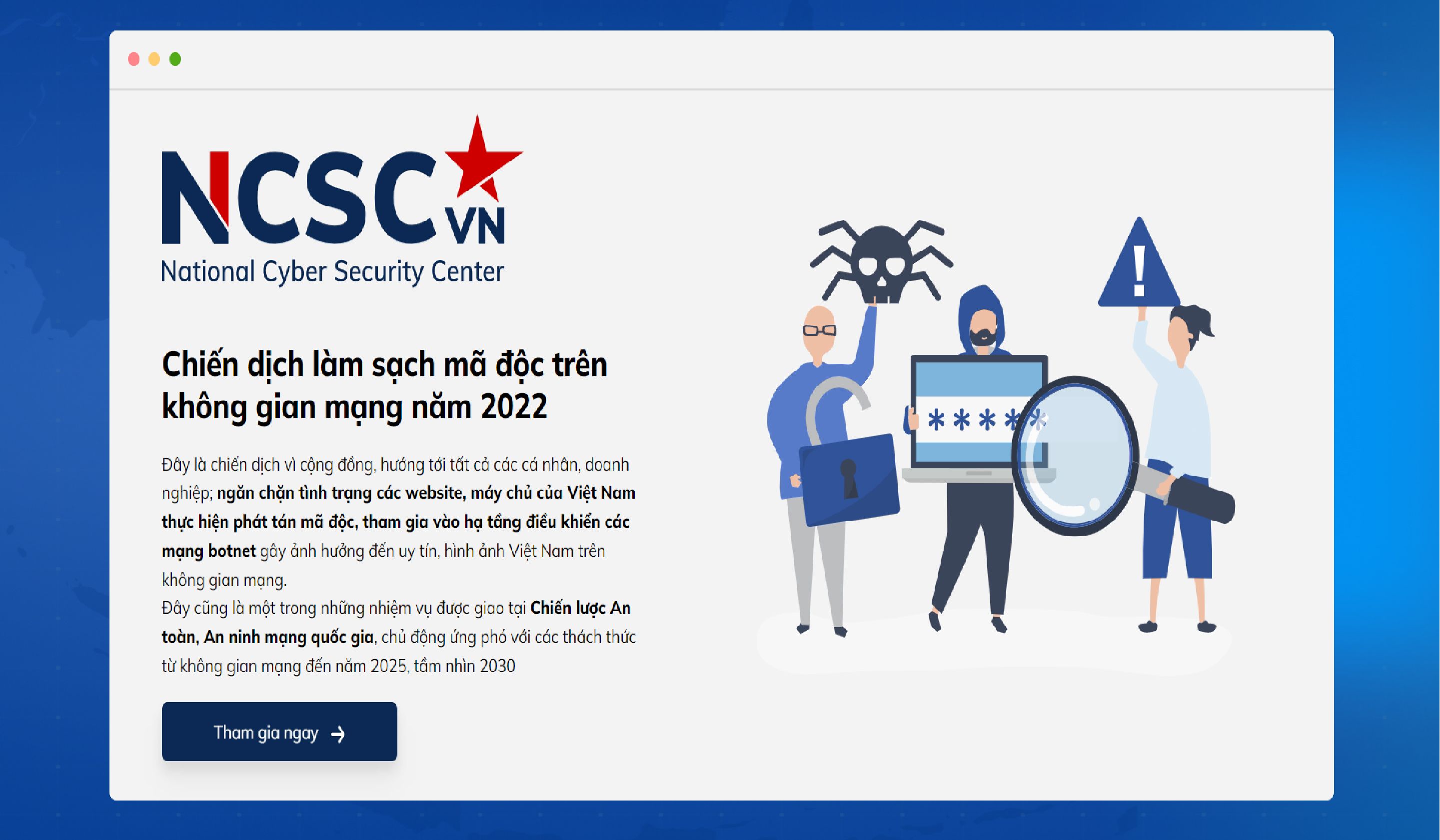 Bộ TTTT phát động “Triển khai Chiến dịch làm sạch mã độc trên không gian mạng năm 2022”