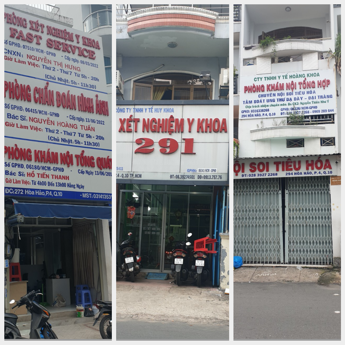 Nhiều phòng siêu âm, xét nghiệm quanh Bệnh viện Hòa Hảo bị xử phạt