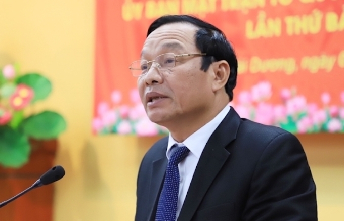 Phó Bí thư Thường trực Tỉnh ủy Lê Văn Hiệu điều hành Ban chấp hành Đảng bộ tỉnh Hải Dương