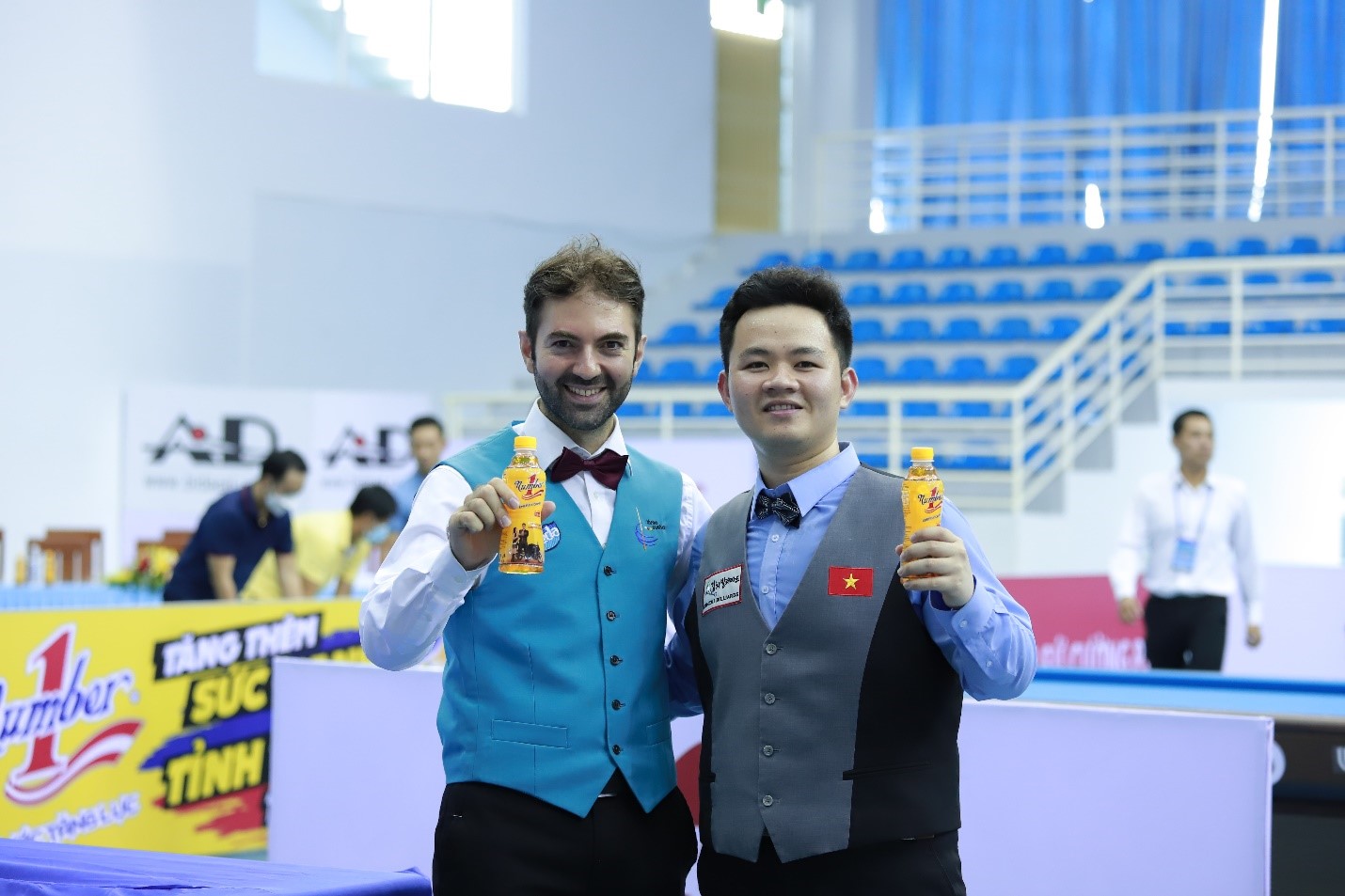 Sôi động không khí tranh tài giải Billiards carom 3 băng quốc tế Bình Dương lần thứ X