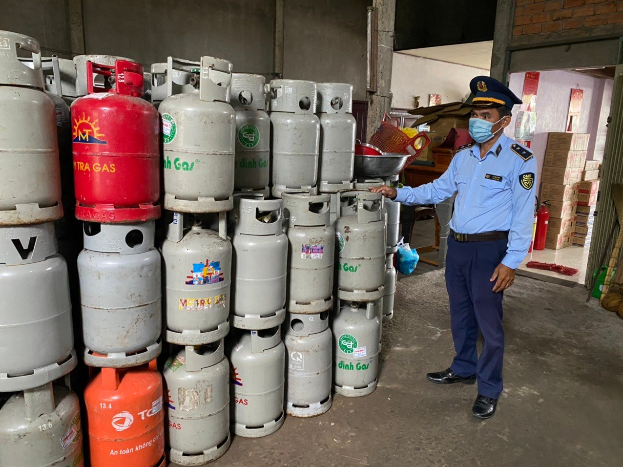 Tiền Giang Xử phạt 7 cơ sở vi phạm quy định về kinh doanh LPG